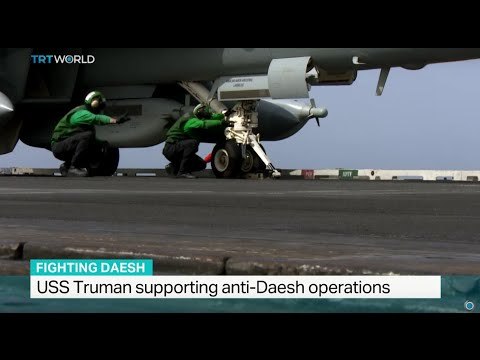 USS Truman supporting anti-Daesh operations, Sarah Morice reports