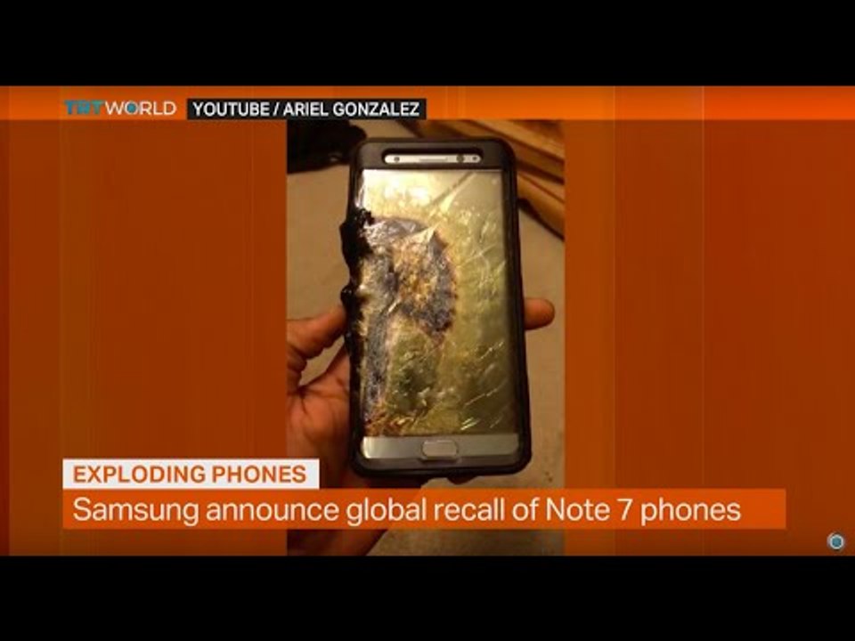 Money Talks: Samsung recalls 2.5 million Galaxy Note 7 smartphones over exploding batteries