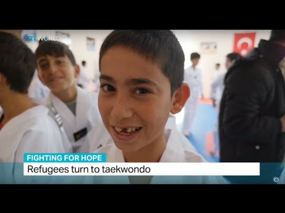Refugees in Turkey's Kilis turn to taekwondo