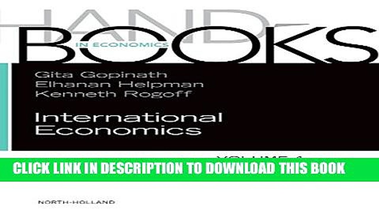 [PDF] Handbook of International Economics, Volume 4 Popular Online