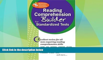 Big Deals  Reading Comprehension Builder for Admission and Standardized Tests (Test Preps)  Best