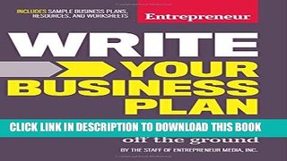 [PDF] Write Your Business Plan: Get Your Plan in Place and Your Business off the Ground Full