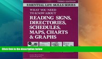 Big Deals  Reading Signs, Directories, Schedules, Maps, Charts and Graphs: Essential Life Skills