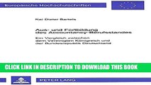 [PDF] Aus- und Fortbildung des Accountancy-Berufsstandes: Ein Vergleich zwischen dem Vereinigten