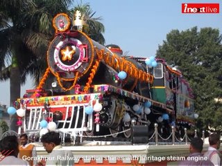 Gorakhpur: World's longest platform shines with Heritage steam engine