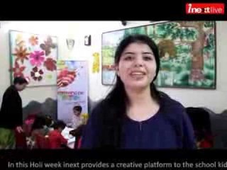 Kids paint their imaginations at inext's 'Rang De'