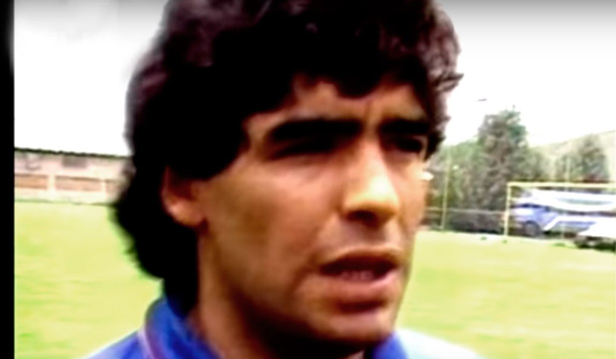 Mundial México 1986 - Previa Argentina vs Alemania - Entrevista Valdano, Maradona - Celebración