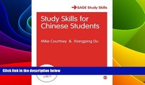 Big Deals  Study Skills for Chinese Students (SAGE Study Skills Series)  Best Seller Books Best