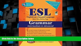 Big Deals  ESL Intermediate/Advanced Grammar (English as a Second Language Series)  Free Full Read