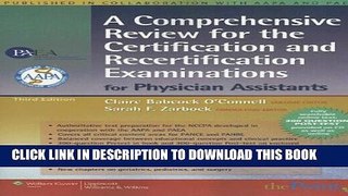 [PDF] A Comprehensive Review for the Certification and Recertification Examinations for Physician