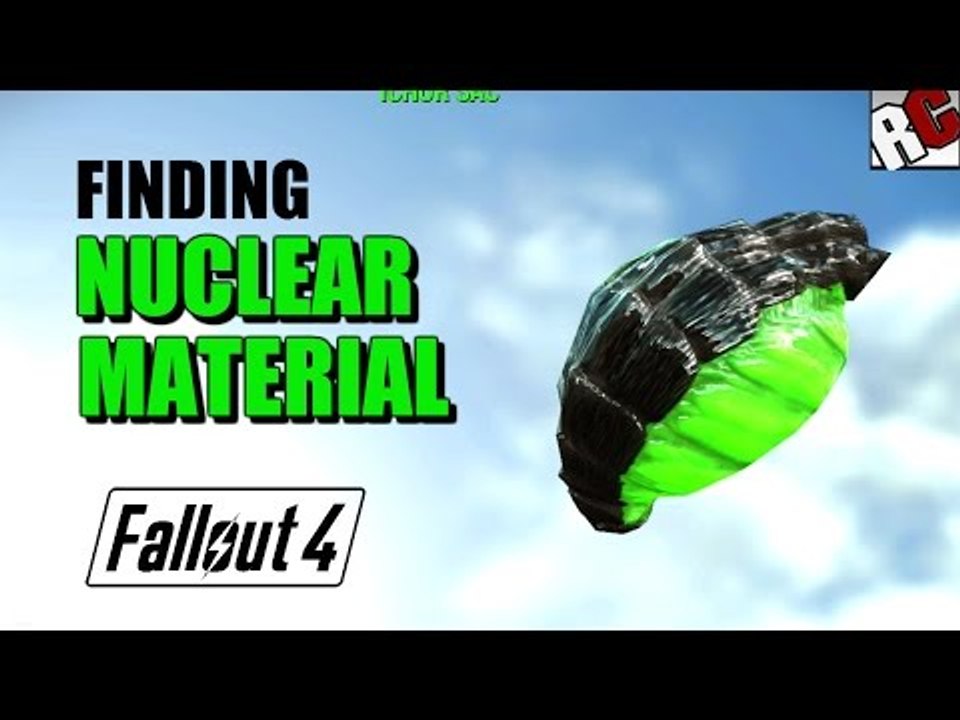 Fallout 4 - Finding NUCLEAR MATERIAL Near Crater of Atom (How to find Nuclear Material)