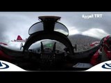 لقطات مدهشة..تجول بتقنية 360 درجة مع المقاتلات التركية 