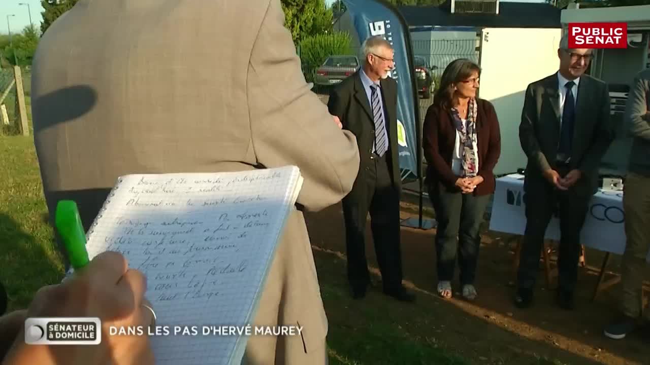 Dans les pas d'Hervé Maurey - Sénateur à domicile (29/09/2016)