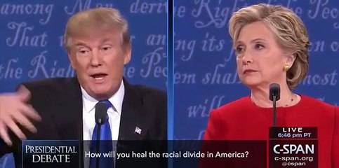 Donald Trump & Hillary Clinton Debate: Race, Stop And Frisk FULL SEGMENT 9/26/16