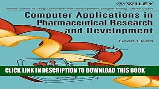 New Book Computer Applications in Pharmaceutical Research and Development