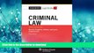 DOWNLOAD Casenotes Legal Briefs Criminal Law: Keyed to Bonnie Coughlin Jeffries   Low 3e (Casenote