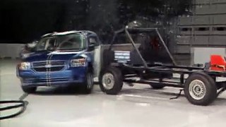 2007 Dodge Caliber side IIHS crash test