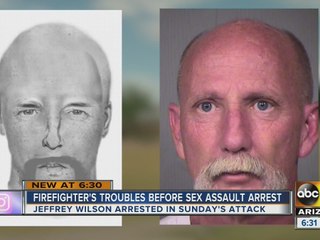 Phoenix firefighter accused of sexually assaulting a teen under a bridge