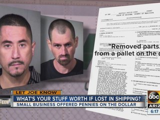 What is your stuff worth if it's lost in shipping?