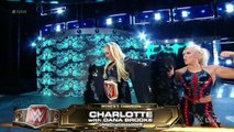 Charlotte, Dana Brooke and Sasha Banks Segment