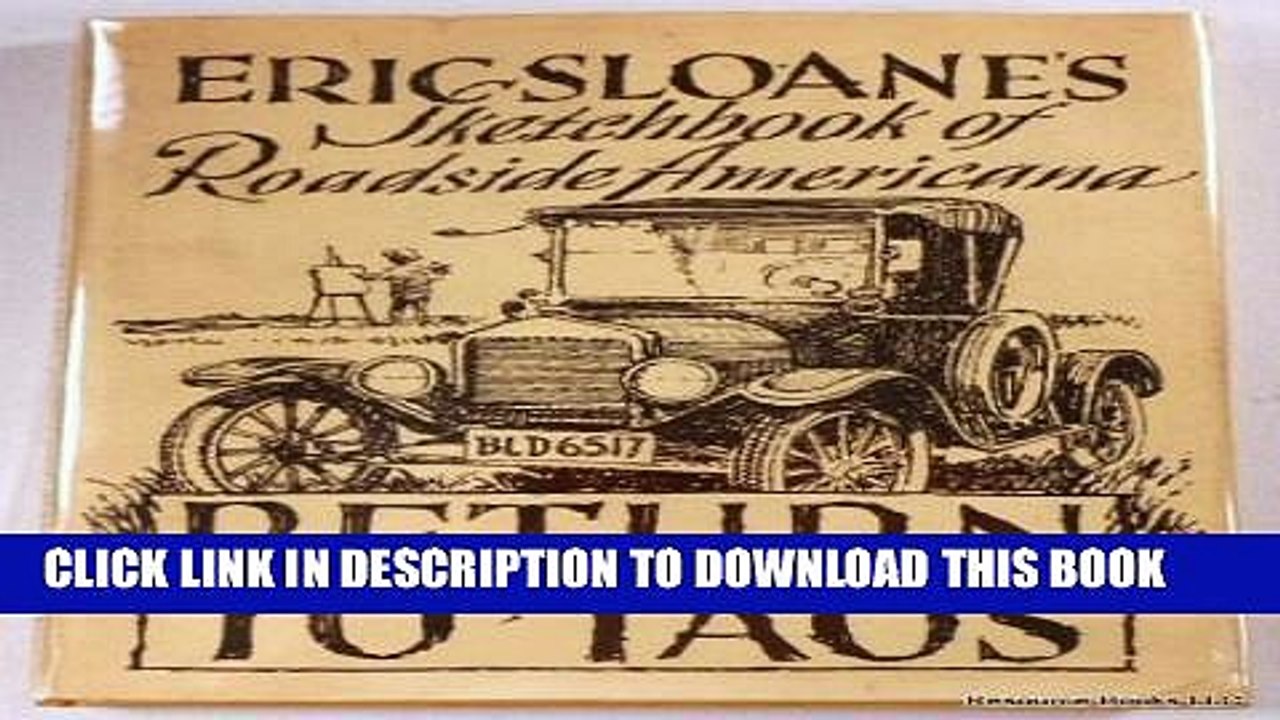 [PDF] Return to Taos: Eric Sloane s Sketchbook of Roadside Americana Popular Colection