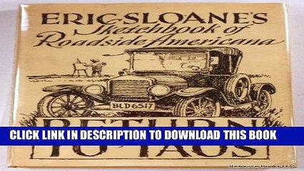 [PDF] Return to Taos: Eric Sloane s Sketchbook of Roadside Americana Popular Colection