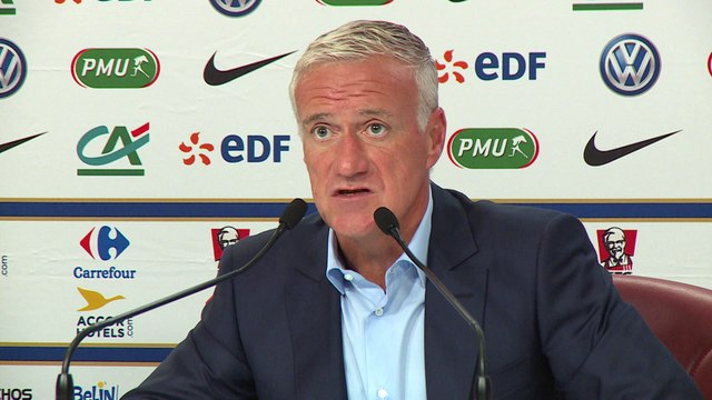 Qualifs CM 2018 - Bleus: Didier Deschamps sur l'absence de Olivier Giroud