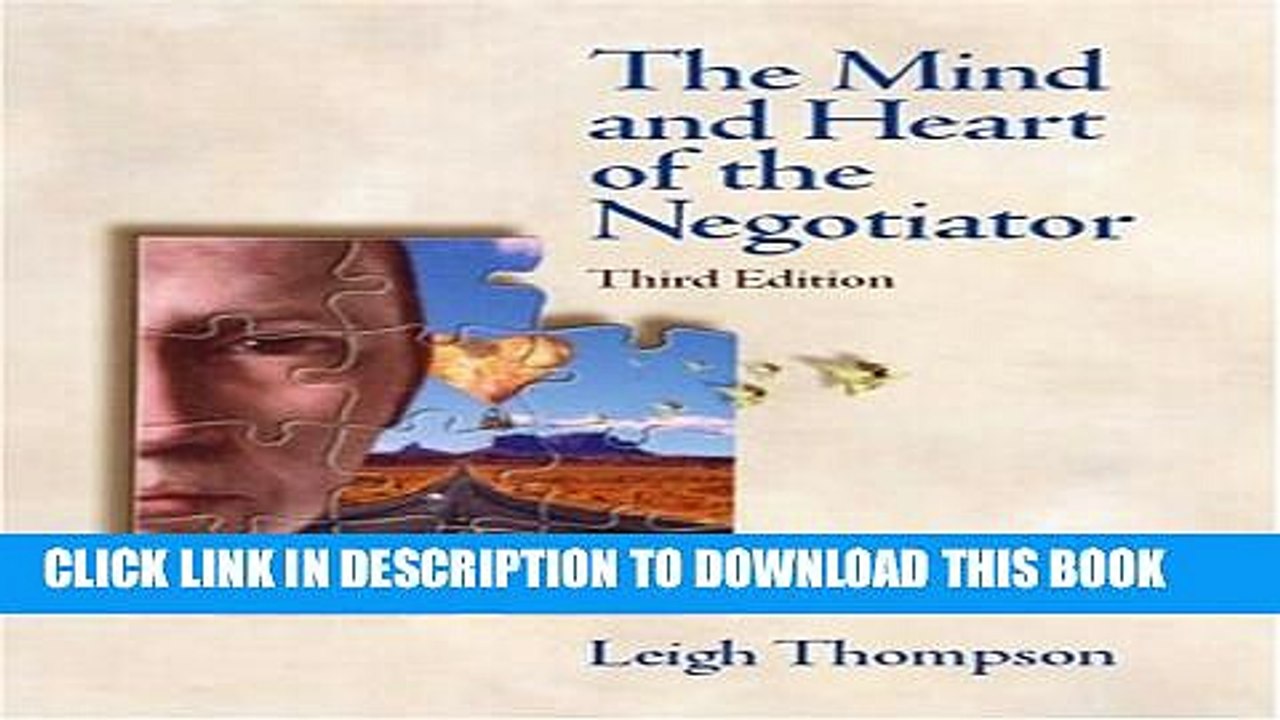 [PDF] Mind and Heart of the Negotiator, The (3rd Edition) Popular Online