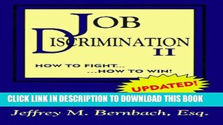 [PDF] Job Discrimination II: How to Fight... ...How to Win! Full Online