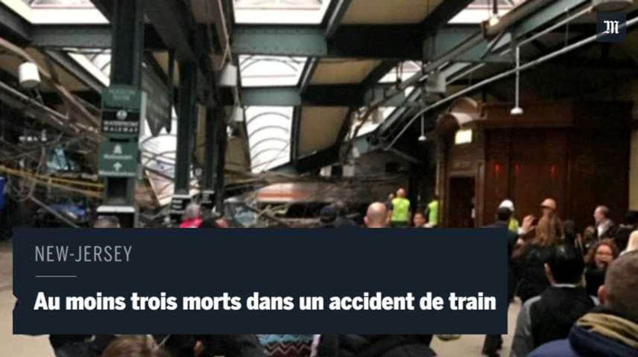 New-Jersey : au moins trois morts dans un accident de train