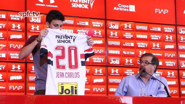 Apresentado, Jean Carlos quer ser ídolo no São Paulo