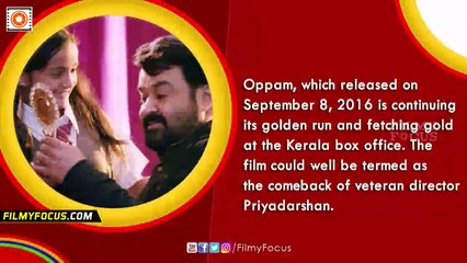 Oppam Malayalam Movie Broken 6 Records By The Mohanlal Starrer - Filmyfocus.com