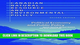 [PDF] Canadian Natural Resource and Environmental Policy, 2nd Edition Popular Online