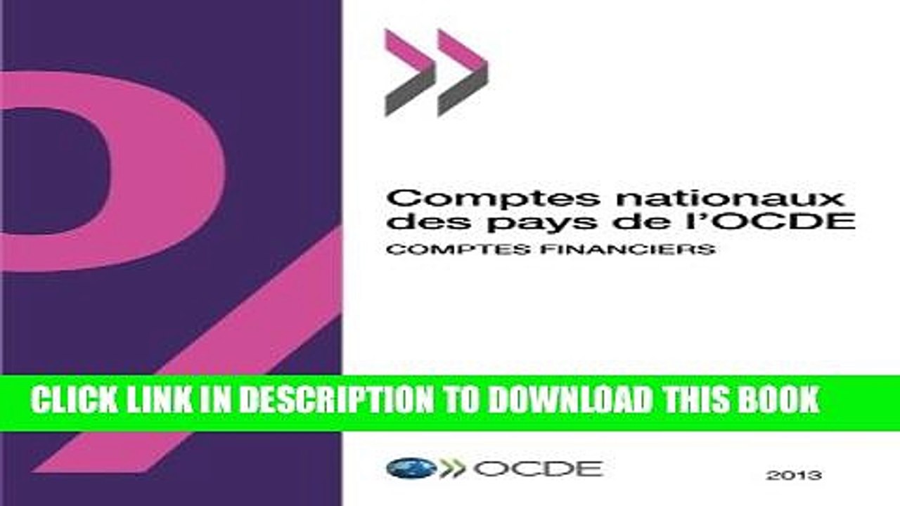 [PDF] Comptes nationaux des pays de l Ocde, Comptes financiers 2013: Edition 2013 (Volume 2013)