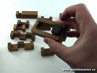 Solution for Conundrum Wood Puzzle -  Puzzle Master