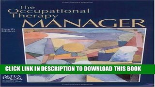Collection Book The Occupational Therapy Manager, Fourth Edition