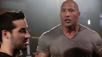 Meeting The Rock and Making him Angry 2016