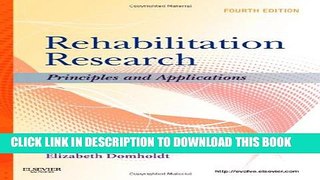 Collection Book Rehabilitation Research: Principles and Applications, 4e