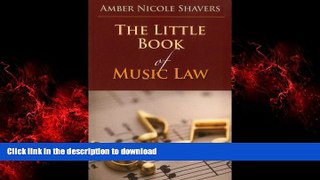 READ THE NEW BOOK The Little Book of Music Law (ABA Little Books Series) READ EBOOK