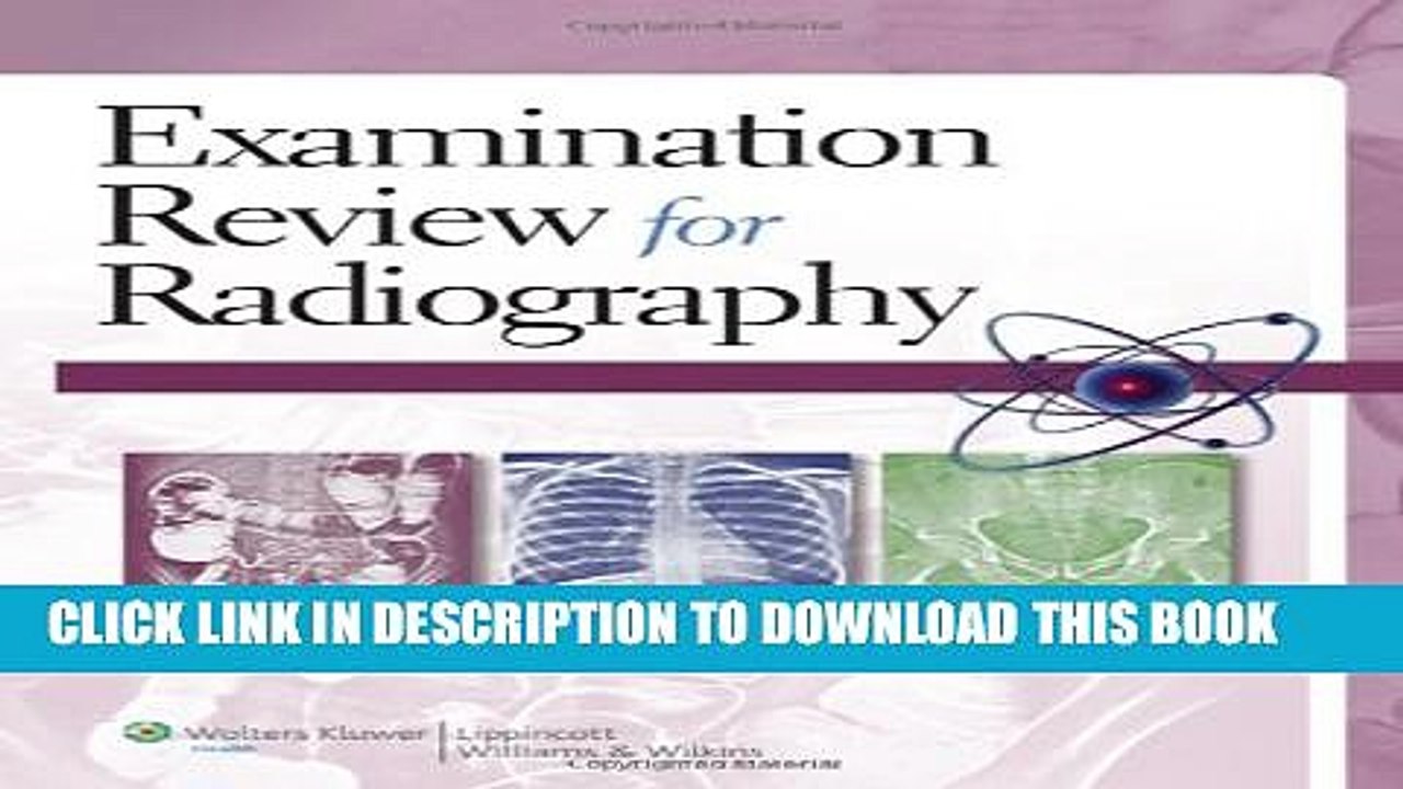 [PDF] Examination Review for Radiography Full Colection
