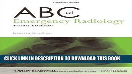 [PDF] ABC of Emergency Radiology (ABC Series) Full Online