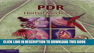 New Book PDR for Herbal Medicines, 4th Edition