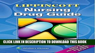 New Book Lippincott Nursing Drug Guide (Lippincott s Nursing Drug Guide)