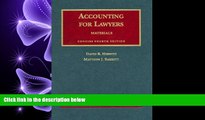 different   Accounting for Lawyers: Materials, Concise 4th Edition (University Casebook)