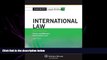 FAVORITE BOOK  Casenotes Legal Briefs: International Law Keyed to Carter, Trimble,   Weiner, 6th