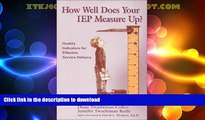 READ  How Well Does Your IEP Measure Up? Quality Indicators for Effective Service Delivery  BOOK
