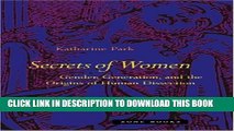 New Book Secrets Of Women: Gender, Generation, and the Origins of Human Dissection