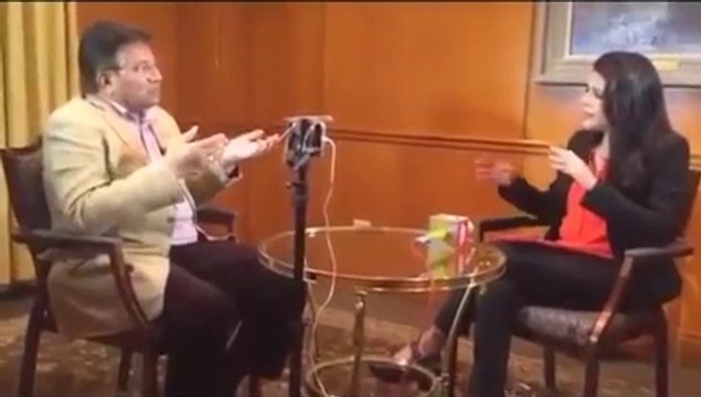 Pervez Musharraf Mouth Breaking Reply To Indian Journalist..