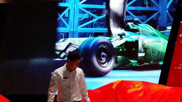 Mondial de l'Automobile à Paris - Conférence de presse de Ferrari