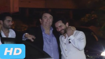 Randhir Kapoor Caught Drunk With Saif Ali Khan | Latest Video 2016